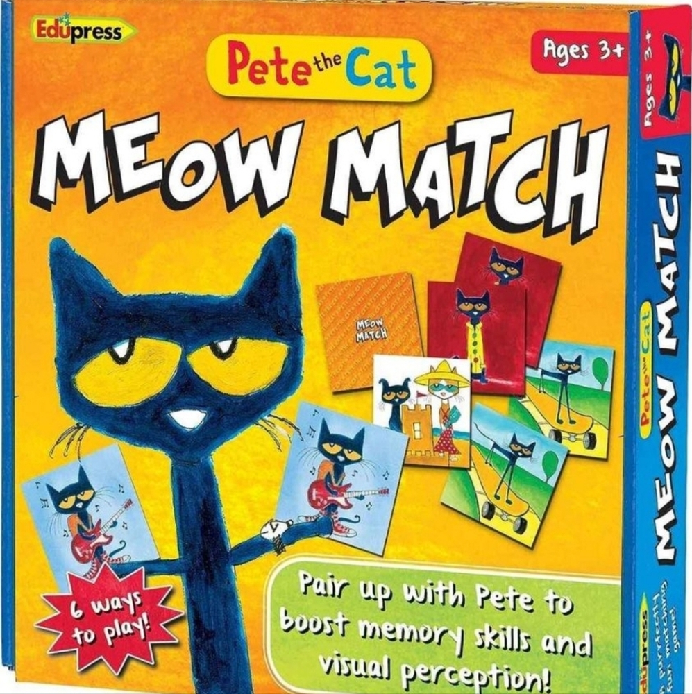 Pete the Cat Meow Match Game-new